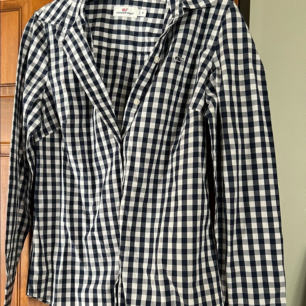 Woman’s button down.